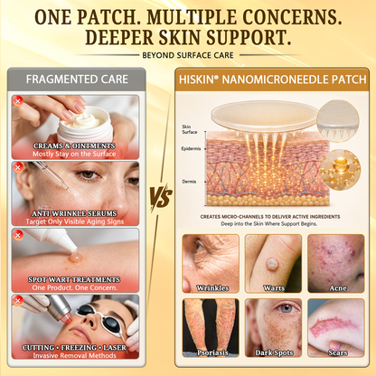 🐝🔥𝐇𝐈𝐒𝐊𝐈𝐍® 𝐀𝐝𝐯𝐚𝐧𝐜𝐞𝐝 𝐁𝐞𝐞 𝐕𝐞𝐧𝐨𝐦 𝐍𝐚𝐧𝐨 𝐌𝐢𝐜𝐫𝐨𝐧𝐞𝐞𝐝𝐥𝐞 𝐒𝐤𝐢𝐧 𝐑𝐞𝐧𝐞𝐰𝐚𝐥 𝐏𝐚𝐭𝐜𝐡 — 𝐀𝐧𝐭𝐢-𝐚𝐠𝐢𝐧𝐠, 𝐇𝐲𝐝𝐫𝐚𝐭𝐢𝐧𝐠, 𝐒𝐤𝐢𝐧 𝐑𝐞𝐩𝐚𝐢𝐫, 𝐄𝐯𝐞𝐧 𝐓𝐨𝐧𝐞, 𝐀𝐜𝐧𝐞 𝐚𝐧𝐝 𝐃𝐚𝐫𝐤 𝐒𝐩𝐨𝐭 𝐓𝐫𝐞𝐚𝐭𝐦𝐞𝐧𝐭, 𝐖𝐚𝐫𝐭 𝐚𝐧𝐝 𝐌𝐨𝐥𝐞 𝐑𝐞𝐦𝐨𝐯𝐚𝐥, 𝐏𝐬𝐨𝐫𝐢𝐚𝐬𝐢𝐬 𝐑𝐞𝐥𝐢𝐞𝐟