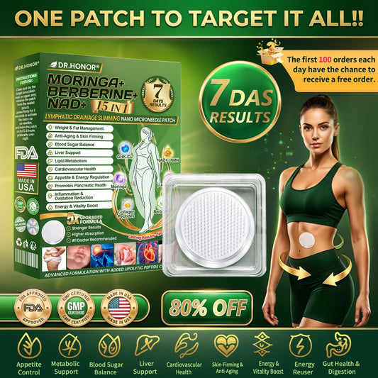 🔥 𝐃𝐑. 𝐇𝐎𝐍𝐎𝐑® 𝟓× 𝐔𝐥𝐭𝐫𝐚-𝐏𝐨𝐭𝐞𝐧𝐭 𝐒𝐥𝐢𝐦𝐦𝐢𝐧𝐠 𝐏𝐚𝐭𝐜𝐡 — 𝐒𝐮𝐩𝐩𝐨𝐫𝐭 𝐅𝐚𝐭 𝐁𝐮𝐫𝐧, 𝐑𝐞𝐝𝐮𝐜𝐞 𝐁𝐥𝐨𝐚𝐭𝐢𝐧𝐠 & 𝐅𝐞𝐞𝐥 𝐋𝐢𝐠𝐡𝐭𝐞𝐫 𝐢𝐧 𝐉𝐮𝐬𝐭 𝐃𝐚𝐲𝐬!