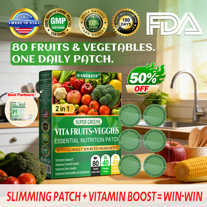 Vita Fruit & Veggie Essential Nutrition Patch