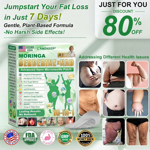 ⏰Just Today🔥𝙰𝙼𝚉𝙺𝙴𝙴𝙿® 𝙈𝒐𝒓𝒊𝒏𝒈𝗮 · 𝗕𝗲𝗿𝗯𝐞𝐫𝐢𝐧𝙚 × 𝙉𝑨𝑫+ 𝟏𝟎-𝙞𝙣-𝟏 𝘼𝒅𝒗𝒂𝒏𝒄𝒆𝐝 𝐍𝐚𝐧𝙤 𝙈𝙞𝙘𝙧𝙤𝙣𝒆𝒆𝒅𝒍𝐞 𝐏𝐚𝐭𝙘𝙝(𝐉𝐮𝐬𝐭 𝐨𝐧𝐜𝐞 𝐚 𝐝𝐚𝐲, 𝐯𝐢𝐬𝐢𝐛𝐥𝐞 𝐜𝐡𝐚𝐧𝐠𝐞𝐬 𝐢𝐧 𝟕 𝐝𝐚𝐲𝐬） ✅ 𝐅𝐨𝐫 𝐨𝐛𝐞𝐬𝐢𝐭𝐲, 🅛🅞🅞🅢🅔 🅢🅚🅘🅝,𝐝𝐢𝐚𝐛𝐞𝐭𝐞𝐬, 𝐬𝐥𝐞𝐞𝐩 𝐚𝐩𝐧𝐞𝐚, 𝐣𝐨𝐢𝐧𝐭 𝐢𝐬𝐬𝐮𝐞𝐬, 𝐚𝐧𝐝 𝐦𝐨𝐫𝐞